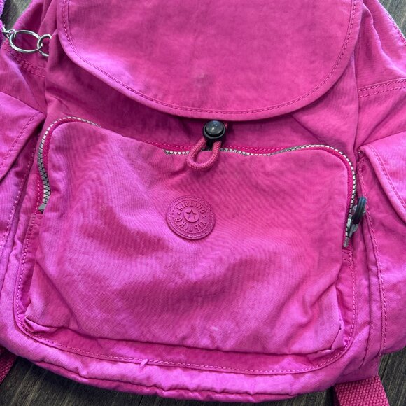 Kipling Fuschia Backpak Kids - Picture 3 of 5